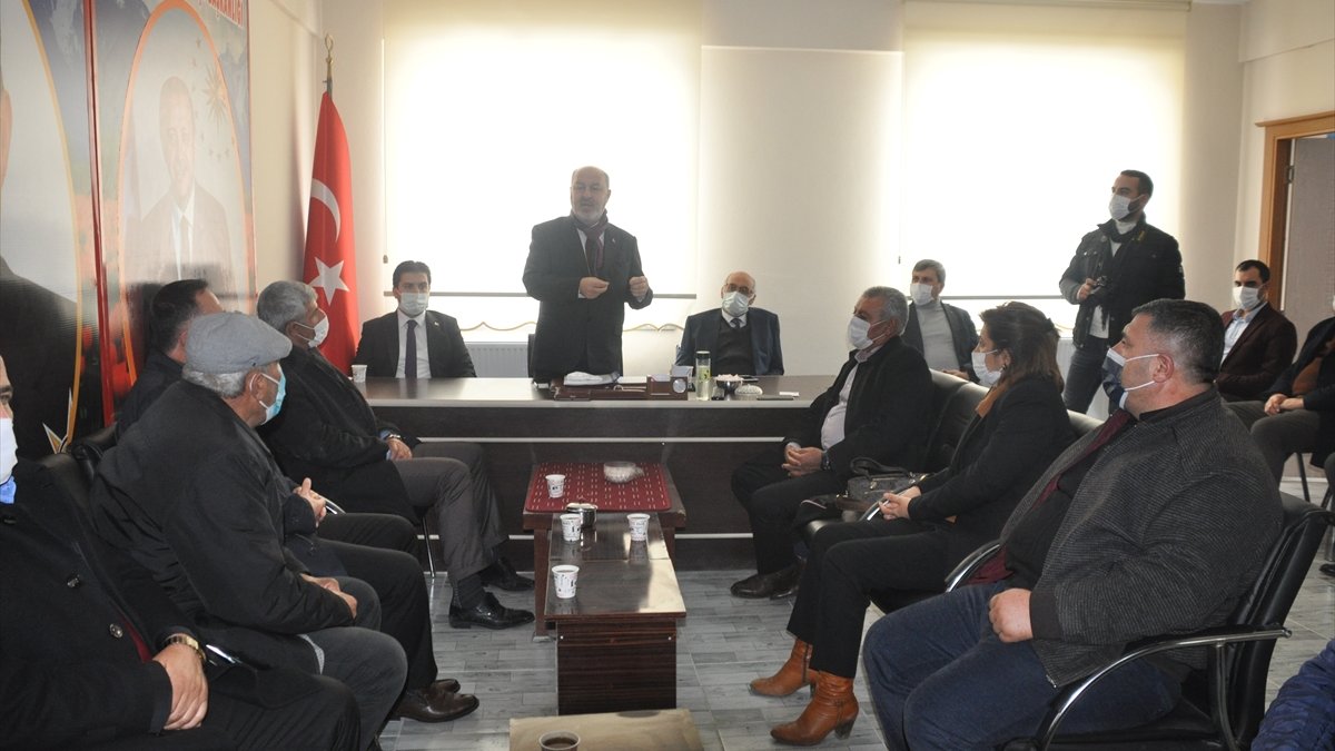 AK Parti Muş İl Başkanı İbrahim Avcı'nın Bulanık ziyareti