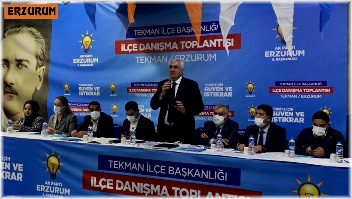 AK Parti Tekman ve Hınıs'la danıştı