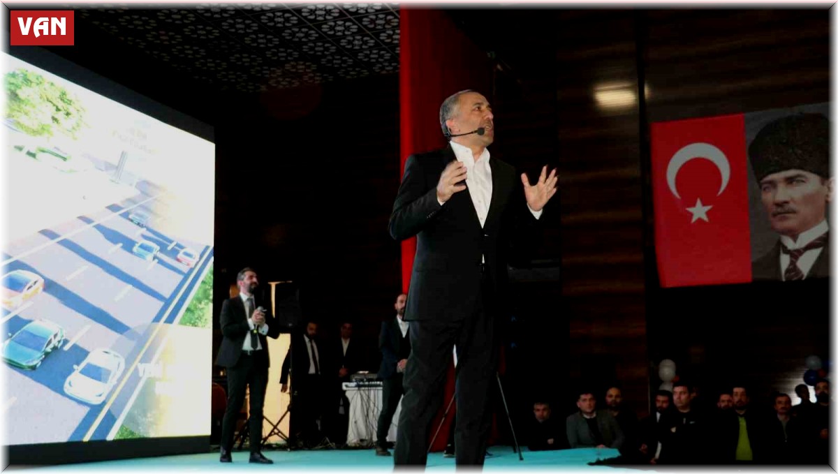 AK Parti Van Büyükşehir Belediye Başkan Adayı Abdulahat Arvas projelerini sıraladı