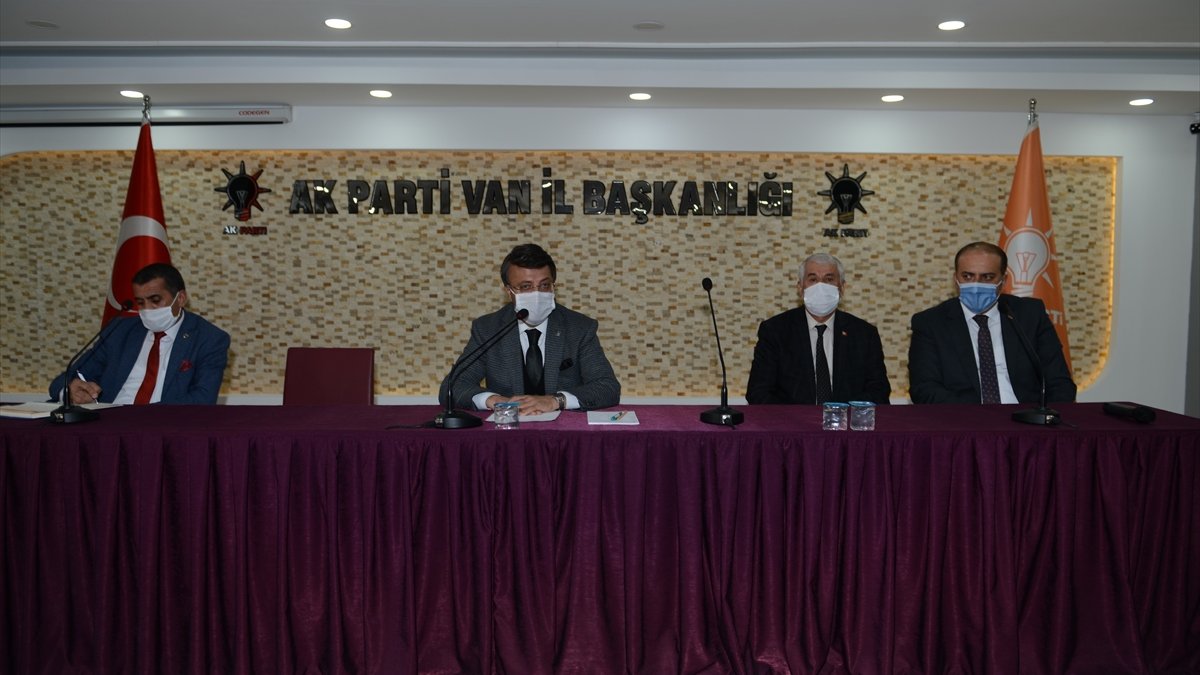 AK Parti Van İl Başkanlığının yeni üye çalışmaları sürüyor