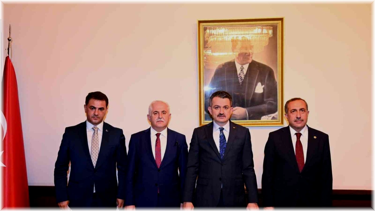 AK Parti Van Milletvekili Arvas, Tarım ve Orman Bakanı Dr. Pakdemirli ile görüştü