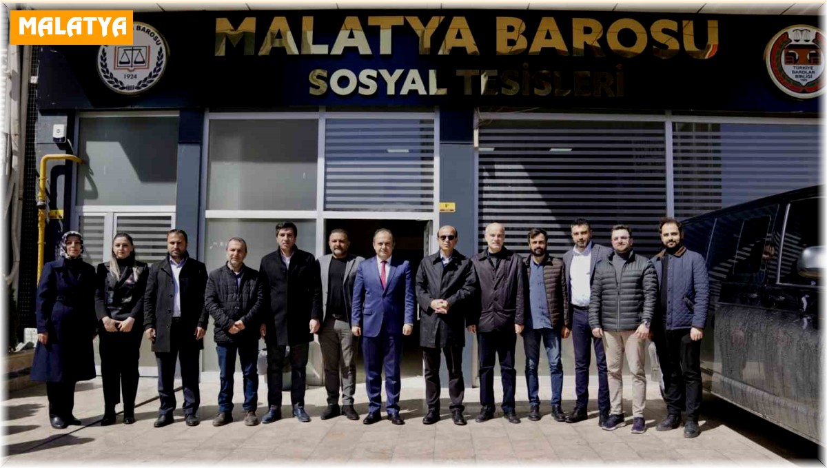 AK Parti Yeşilyurt Belediye Başkan Adayı Prof. Dr. Geçit'ten meslek odalarına ziyaret