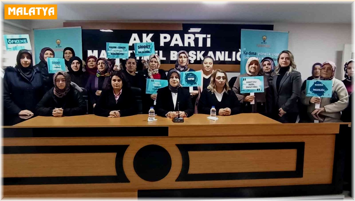 AK Partili Özlem Pelitoğlu: 'Şiddete karşı kadın-erkek omuz omuza mücadeleyi sürdüreceğiz'