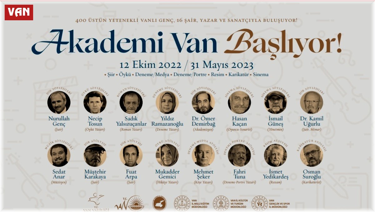Akademi Van başlıyor