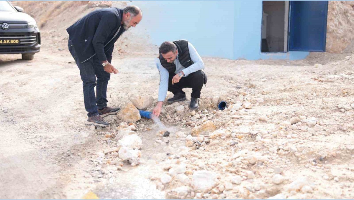 Akçadağ'da iki mahallede içme suyu sorunu çözüldü