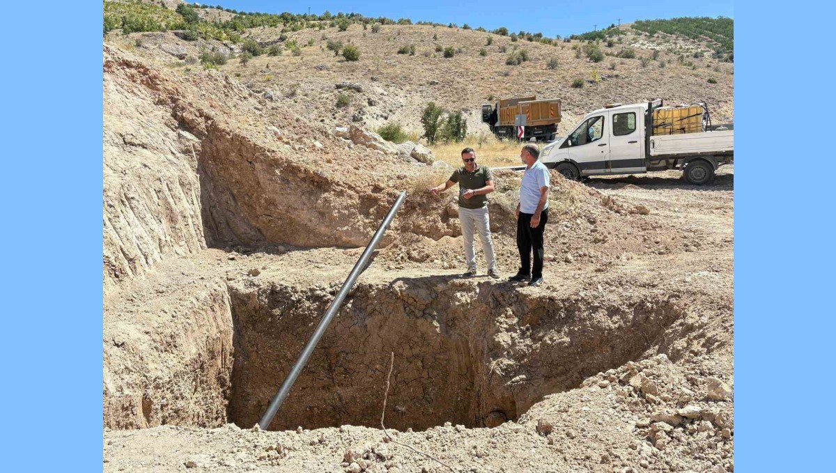 Akçadağ'da Kurtuşağı ve Büyükköy Mahallelerinin içme suyu sorunu çözülüyor