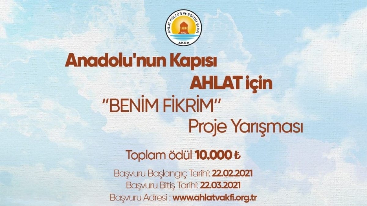 AKEV'den ödüllü proje yarışması