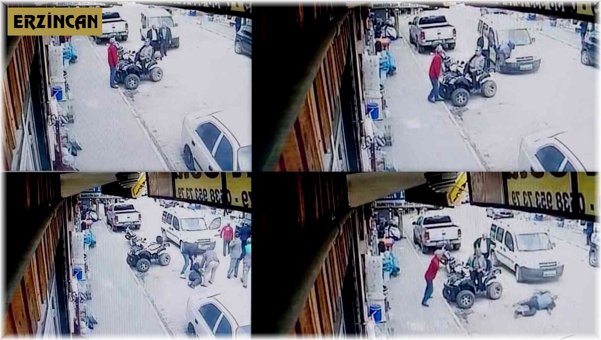 Akılalmaz olay! Husumetlisinin üstüne böyle araba sürdü