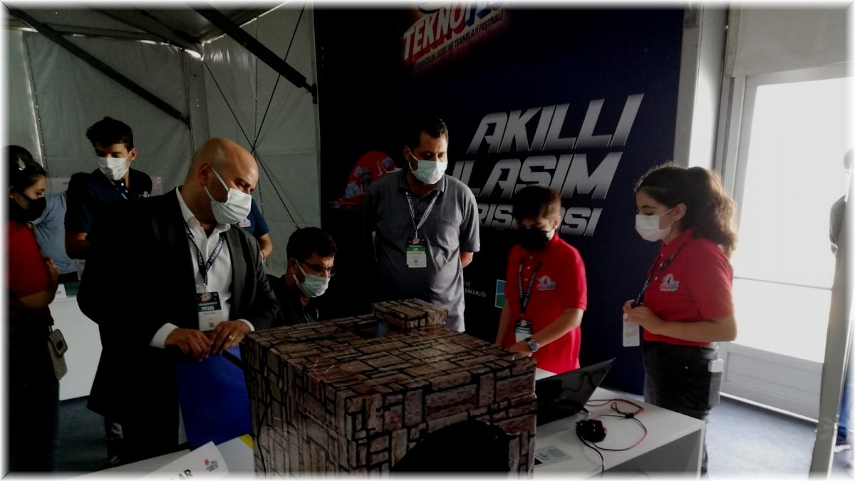 "Akıllı Tünel Aydınlatması Projesi" ile Teknofest'te iddialı