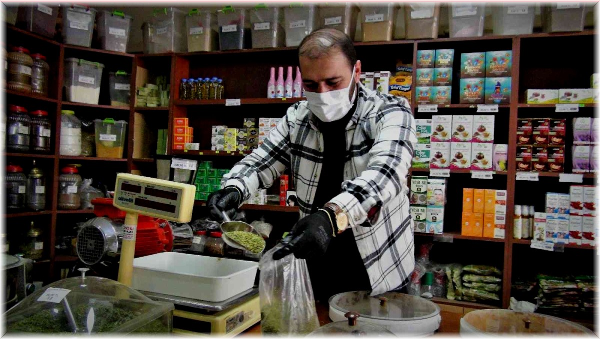 Aktarlarda kış yoğunluğu