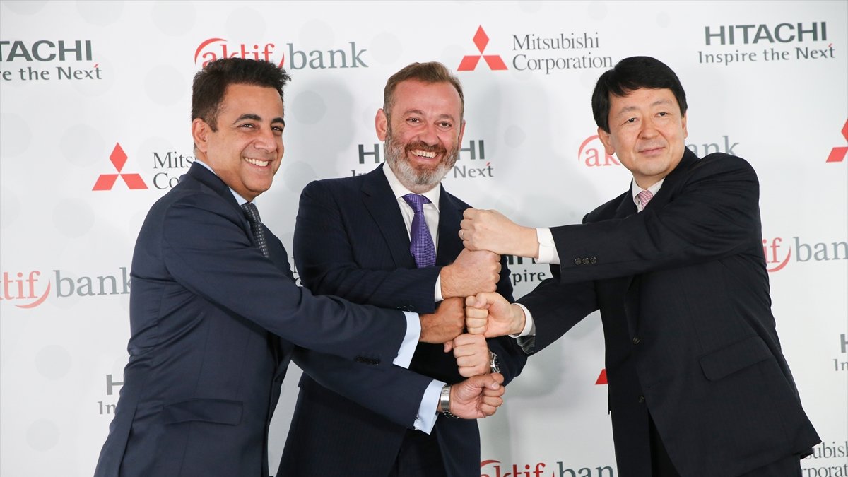 Aktif Bank'tan Hitachi ve Mitsubishi Corporation ile iş birliği