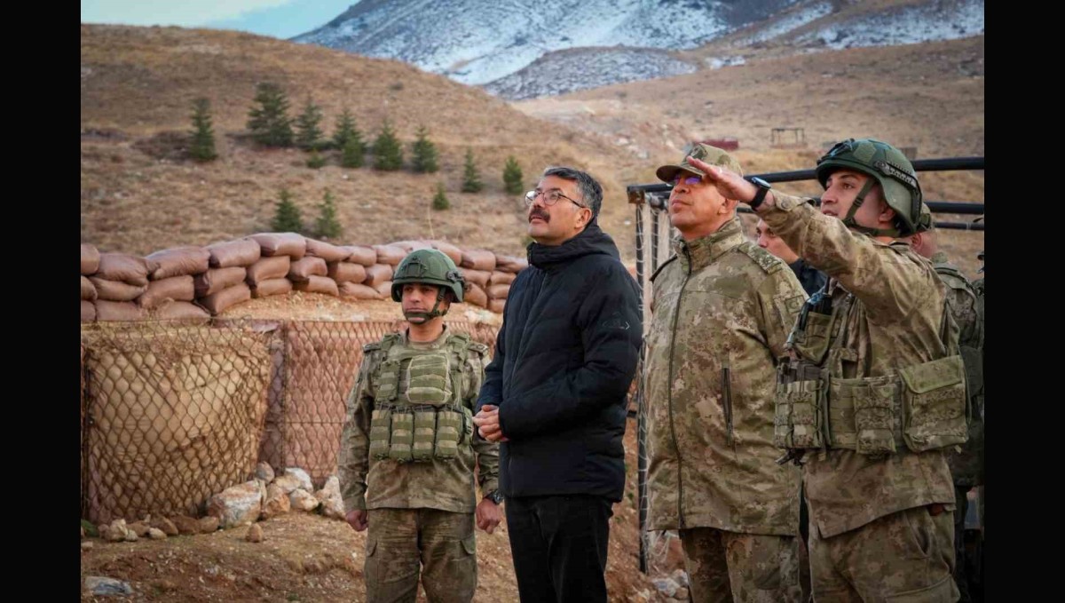 Aktütün Karakolu'na üst düzey ziyaret