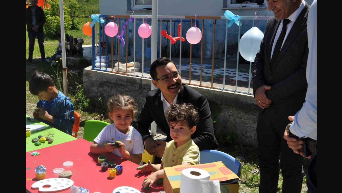 Akyaka'da okul öncesi çocuk şenlikleri