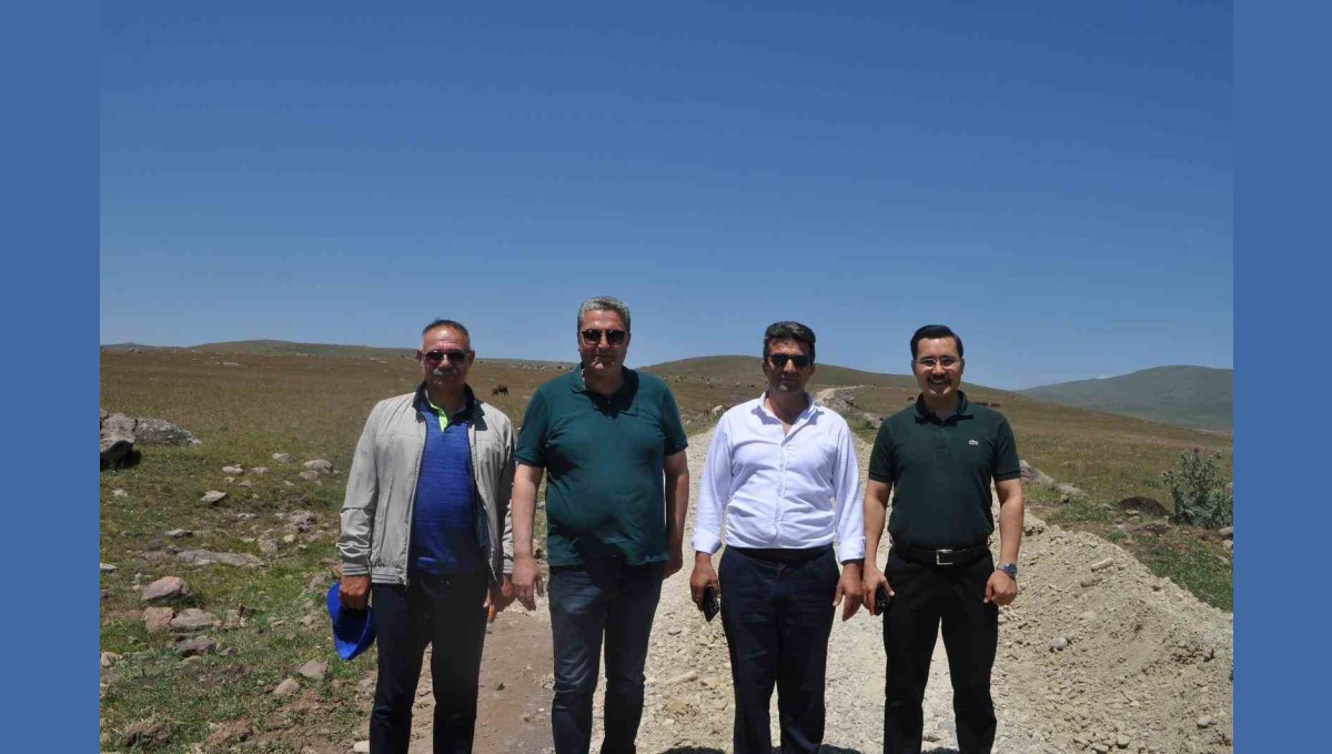 Akyaka Kaymakamı Demirtaş, yaylalarda vatandaşlarla buluştu