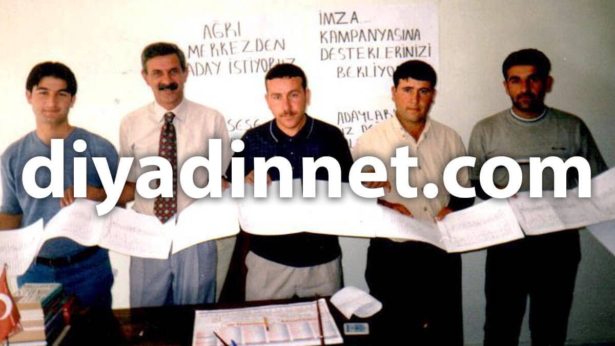 Ali Rıza Aydemir'den Ağrı'da Merkezden Milletvekili İçin İmza Kampanyası