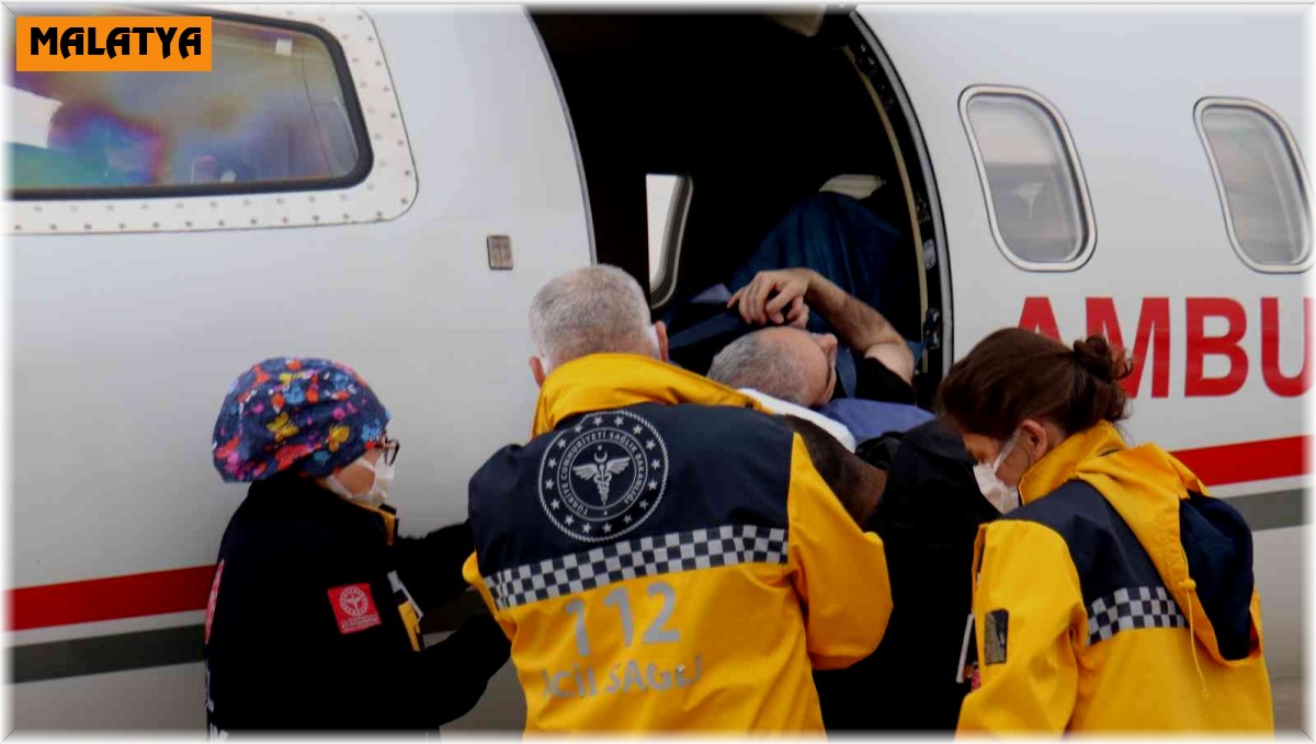 Almanya'da ölüme terk edilen Türk hasta Malatya'ya getirildi