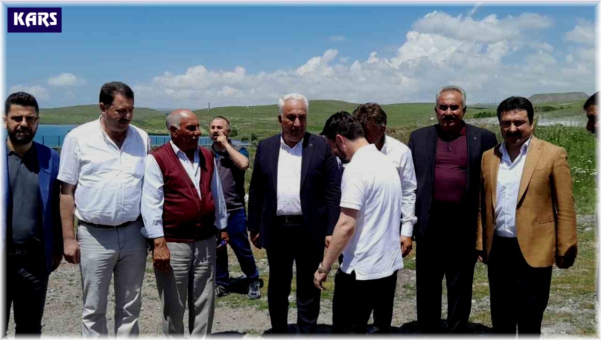 Altay, Başkan Köken'i Arpaçay'da ağırladı