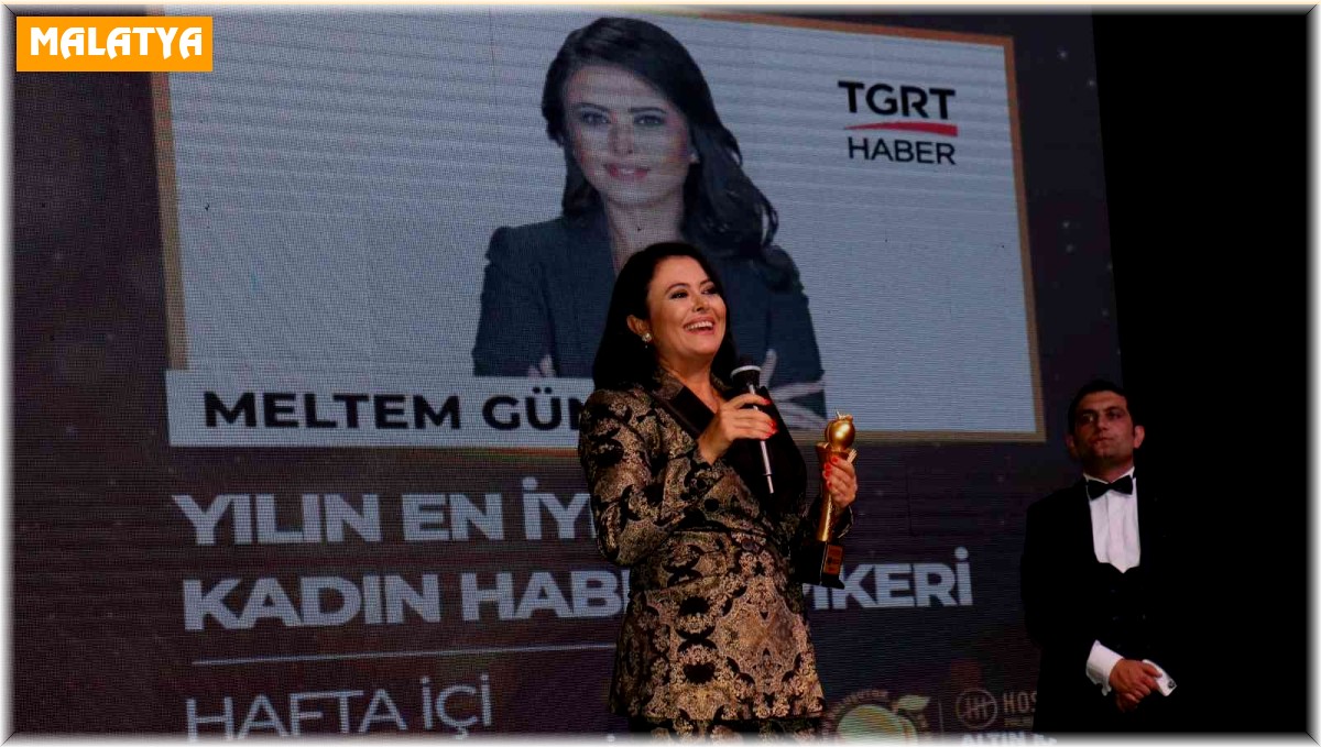 Altın Kayısı Ödülleri'nde TGRT Haber'e ödül