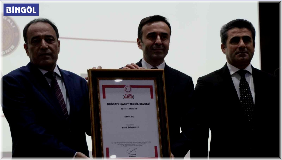 'Altın madalyalı' Bingöl balı coğrafi işaret aldı