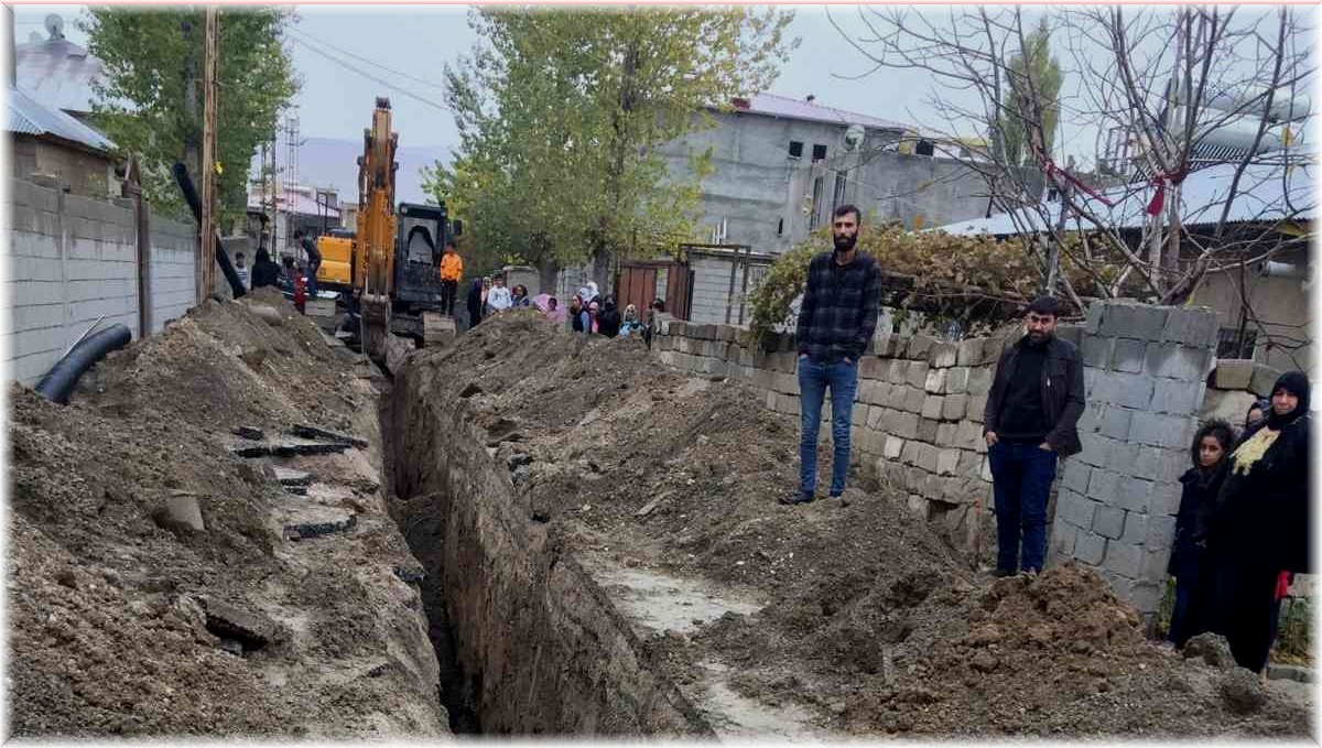 Altyapı çalışmaları sırasında göçük yaşandı: 1 yaralı