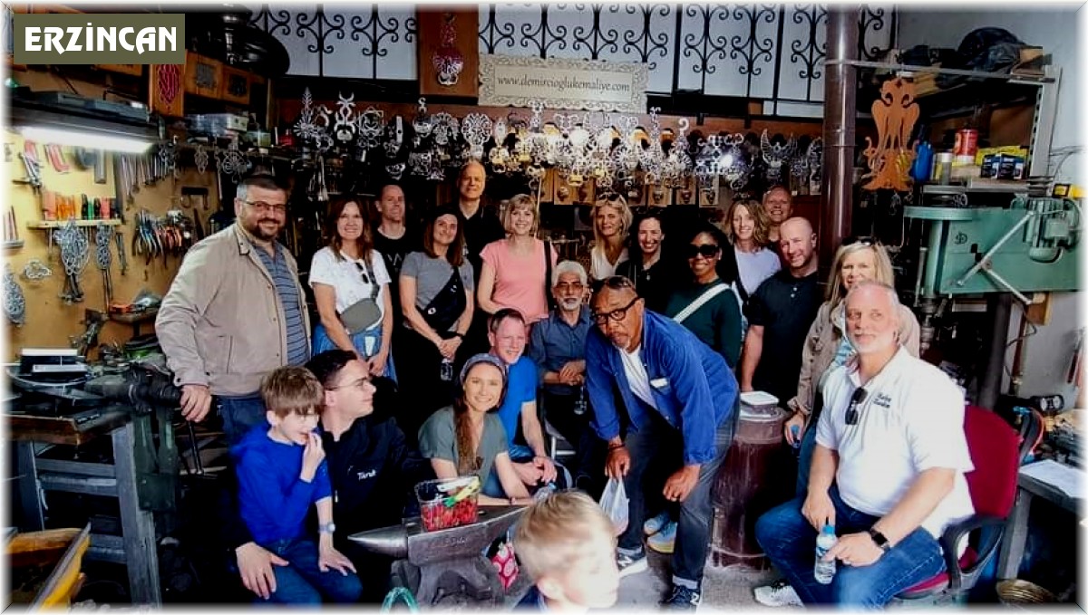 Amerika'dan Kemaliye'ye turist akını