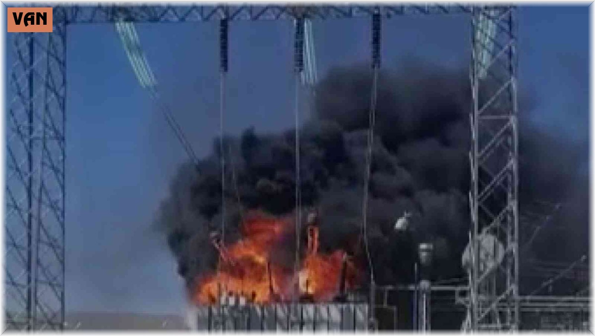 Ana trafo hattında korkutan yangın