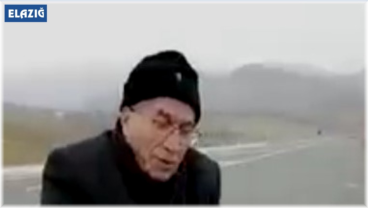 Ana yol kenarındaki çöpleri topladı, vatandaşa çağrıda bulundu