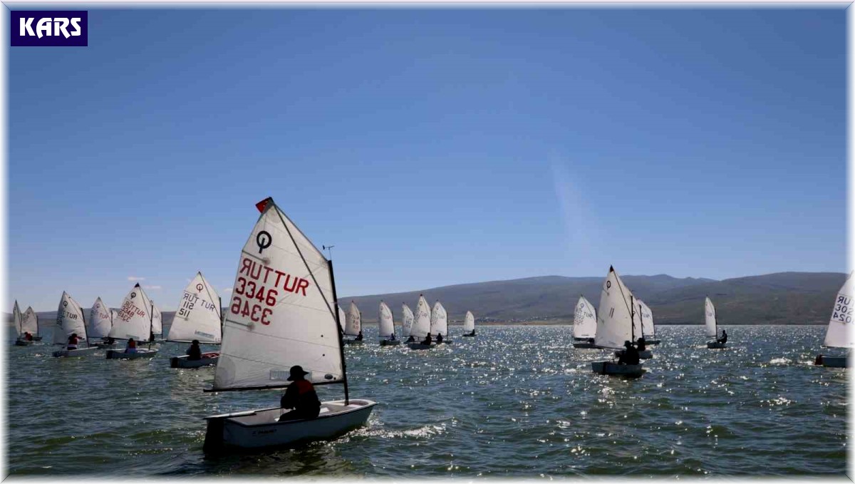Anadolu Yelken Ligi 1. Ayak Kars Optimist Yarışı sona erdi