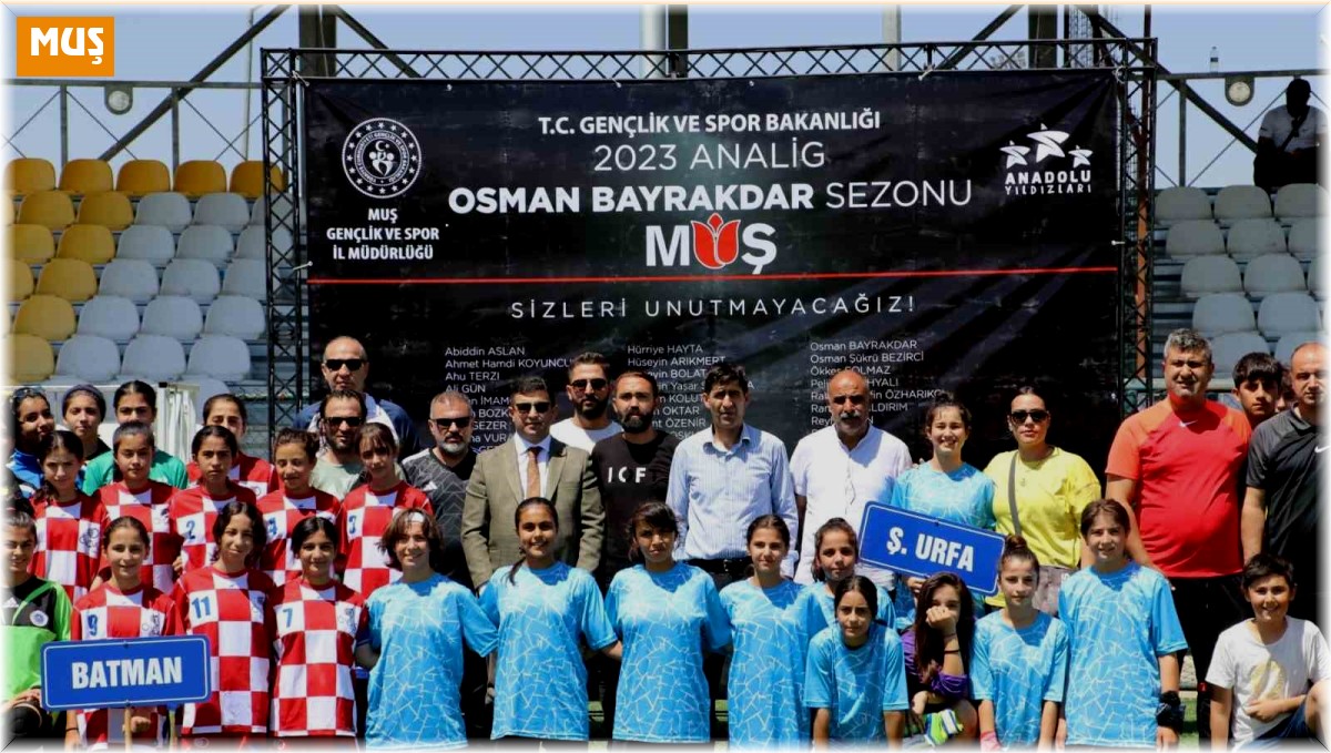 Anadolu Yıldızlar Ligi, futbol yarı final müsabakaları Muş'ta yapıldı
