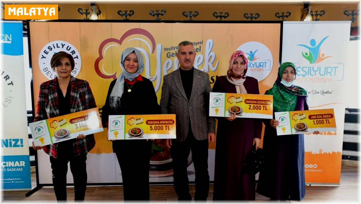 'Analı-kızlı' yemek yarışmasında ödüller sahiplerini buldu