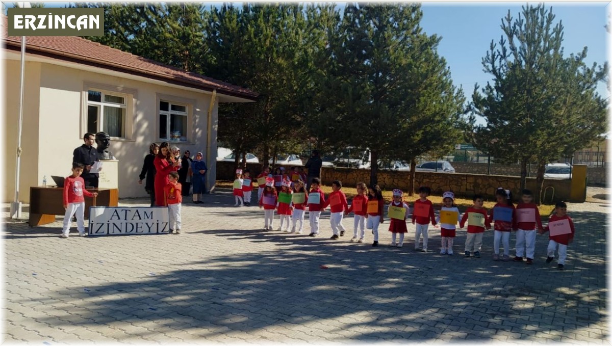 Anaokulu öğrencileri Cumhuriyet Bayramını coşkuyla karşıladı
