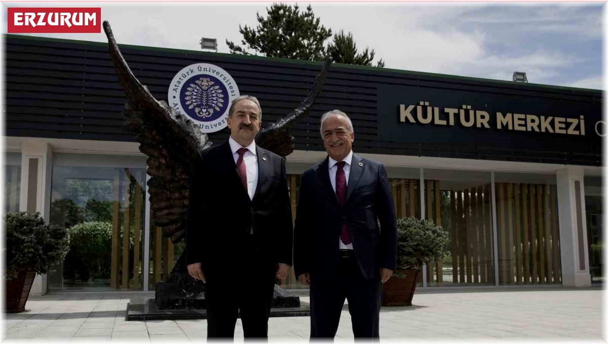 Anayasa Mahkemesi Üyesi Akyel, Rektör Çomaklı'nın misafiri oldu