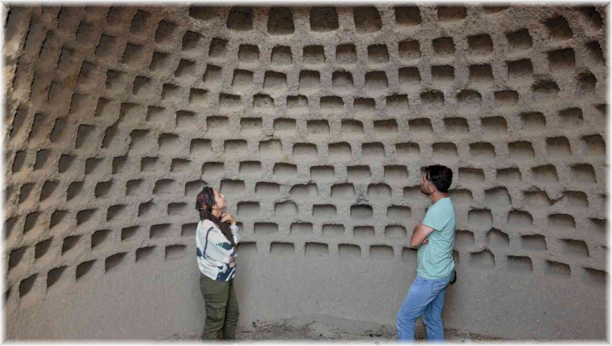 Ani'nin gizemli yüzü "güvercinlikler", görenleri hayran bırakıyor