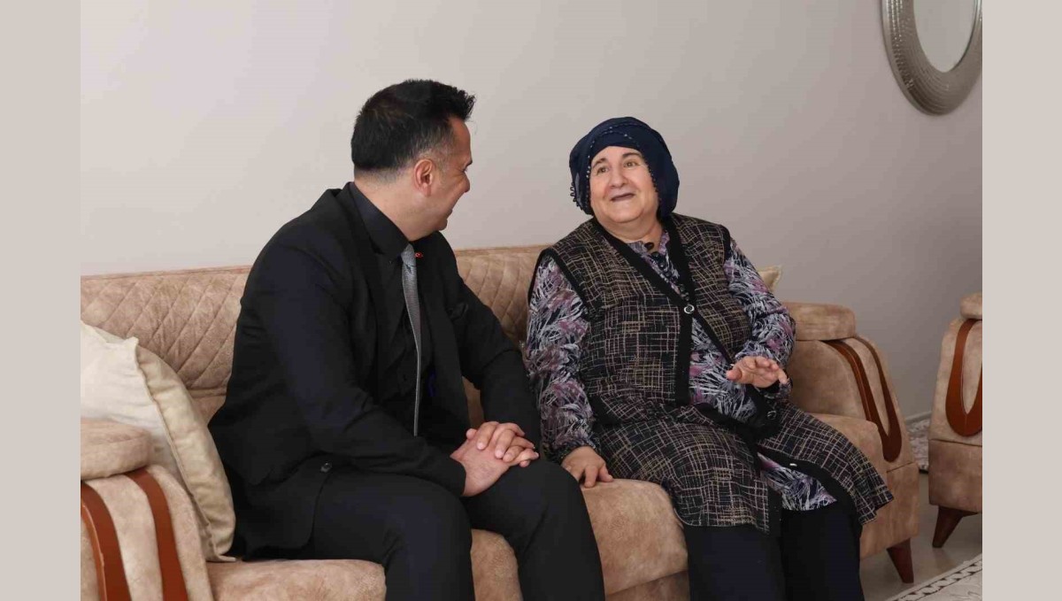 Anneler Günü'nde şehit ailelerine anlamlı ziyaret