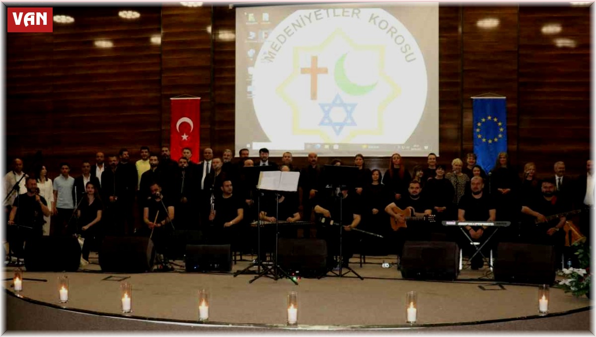Antakya Medeniyetler Korosu'ndan Van'da dayanışma konseri