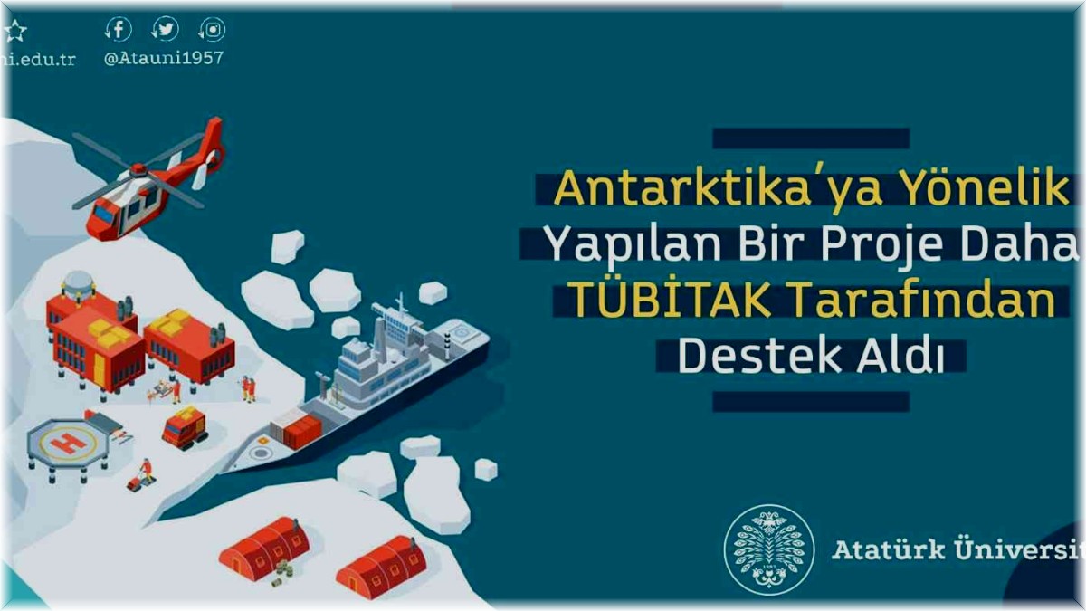Antarktika'ya yönelik yapılan bir proje daha destek aldı