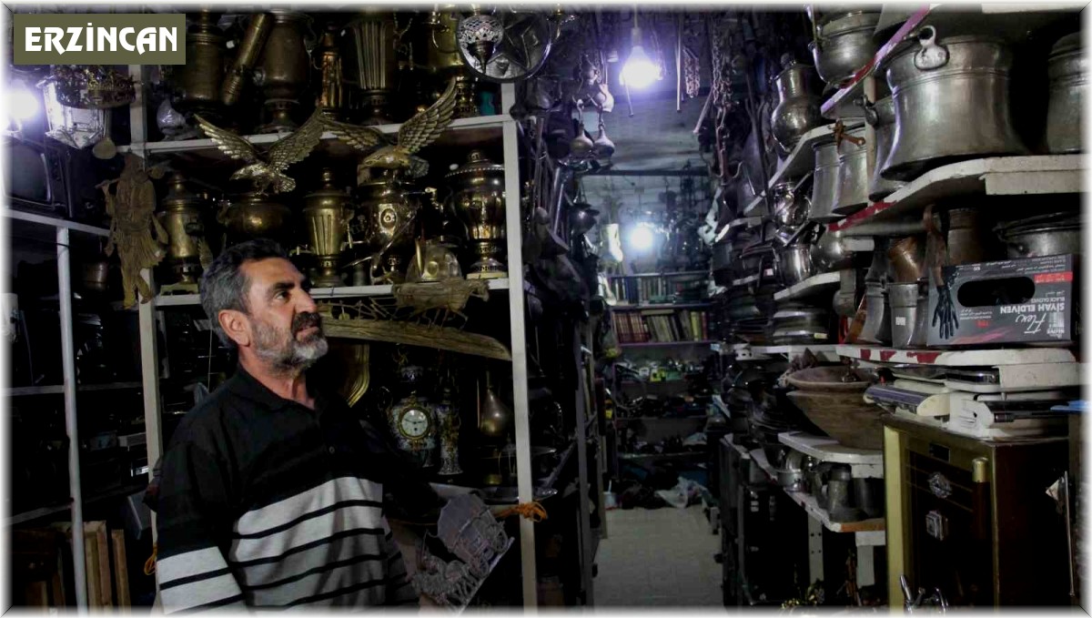 Antika tutkunu esnaf, biriktirdiği yüz binlerce eser ile müze açmak istiyor