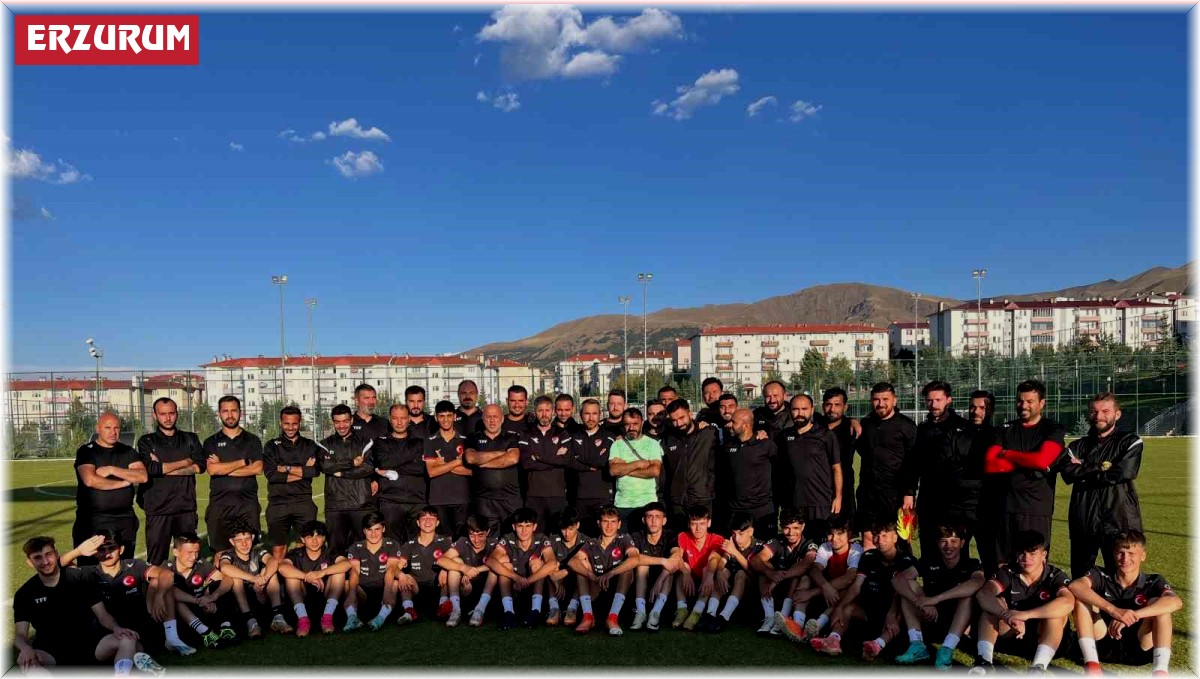 Antrenör eğitimleri Erzurum'da tamamlandı