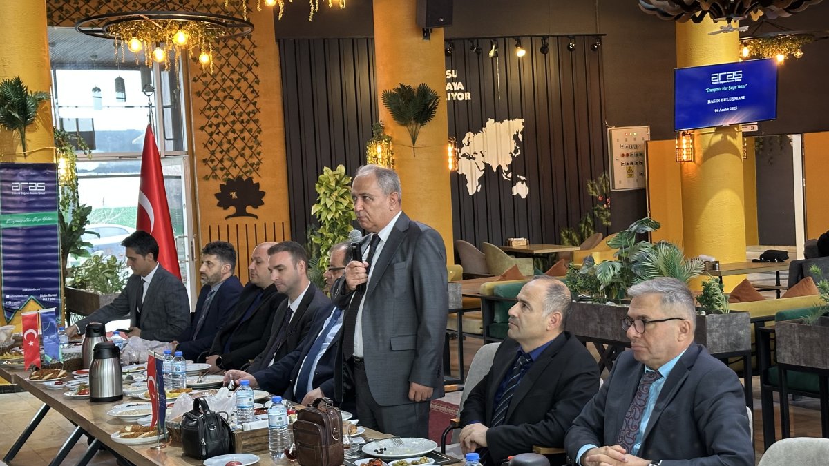 Aras EDAŞ İl Koordinatörü Cemal Erkoç, Ağrı’daki yatırım ve çalışmalarını anlattı