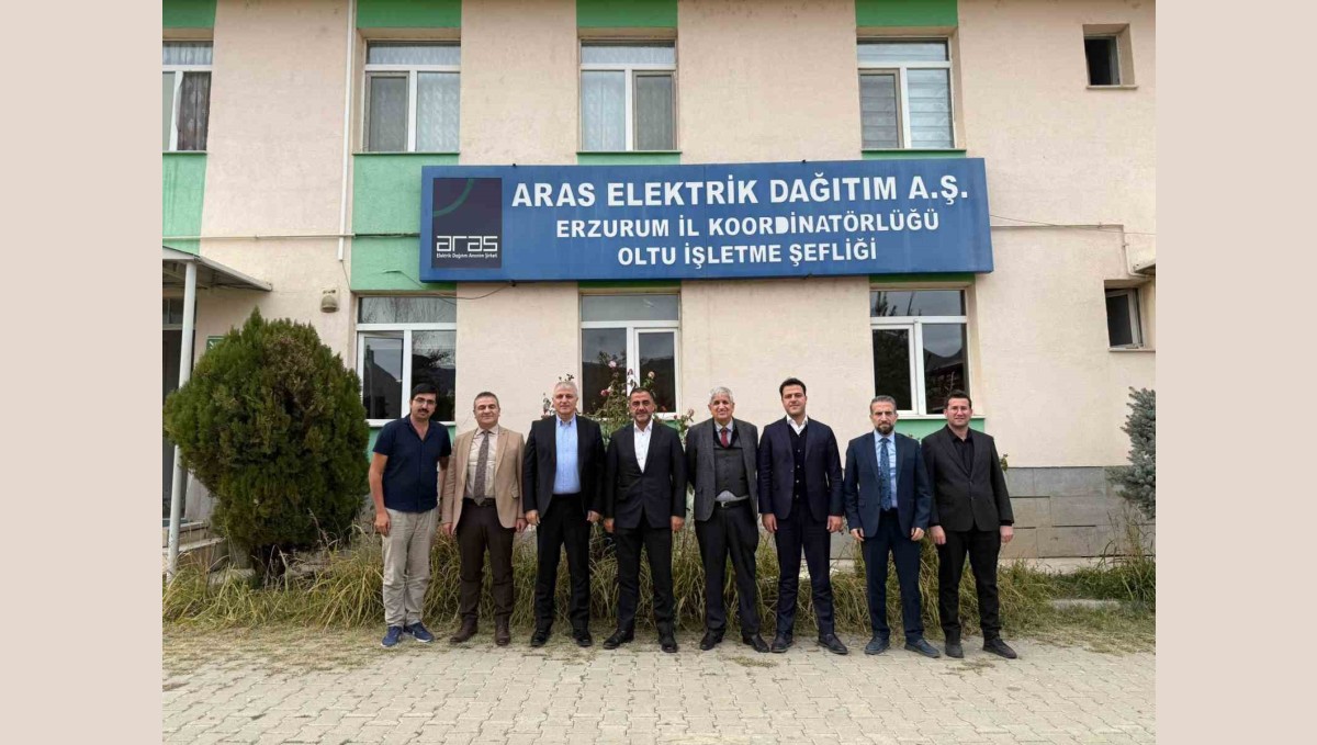 Aras EDAŞ üst yönetimi saha ziyaretlerinde
