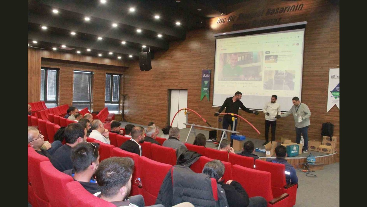 Aras Elektrik'ten personele kablo aksesuarları eğitimi