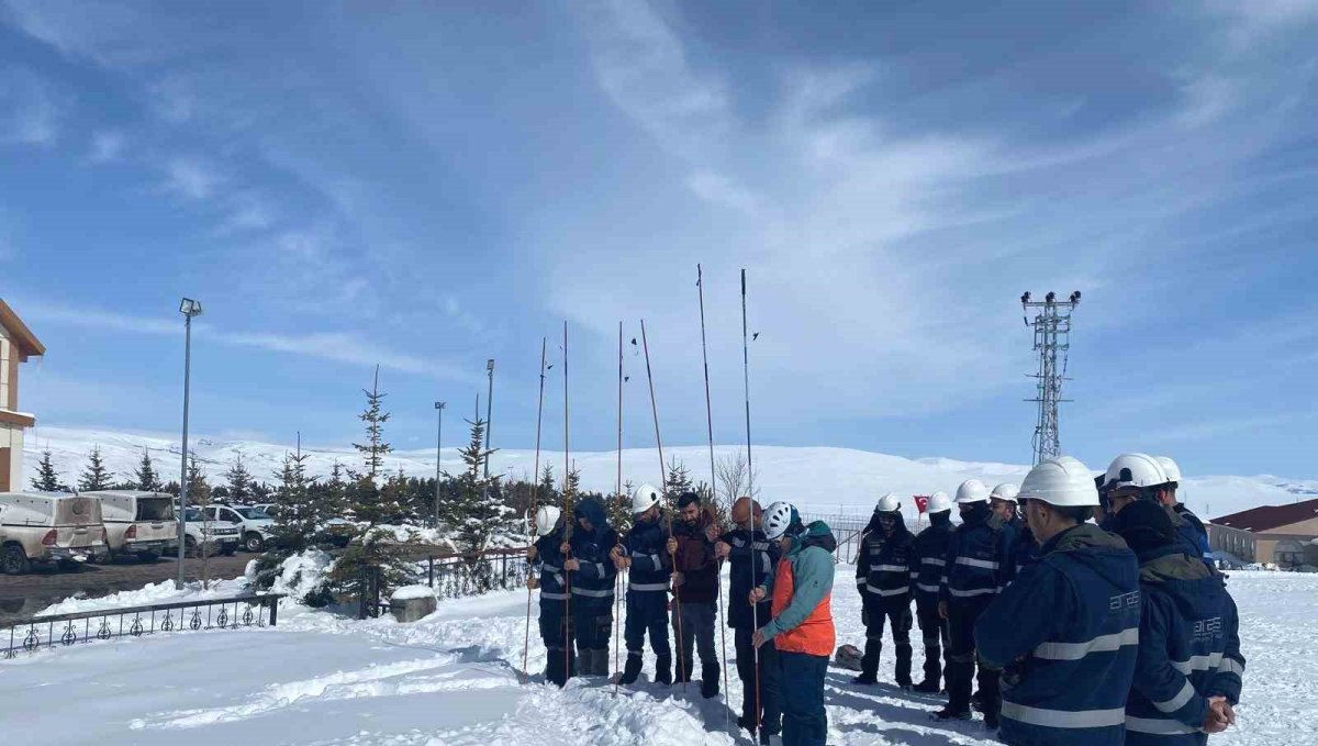 Aras Elektrik'ten zorlu doğa koşullarına karşı çığ eğitimi