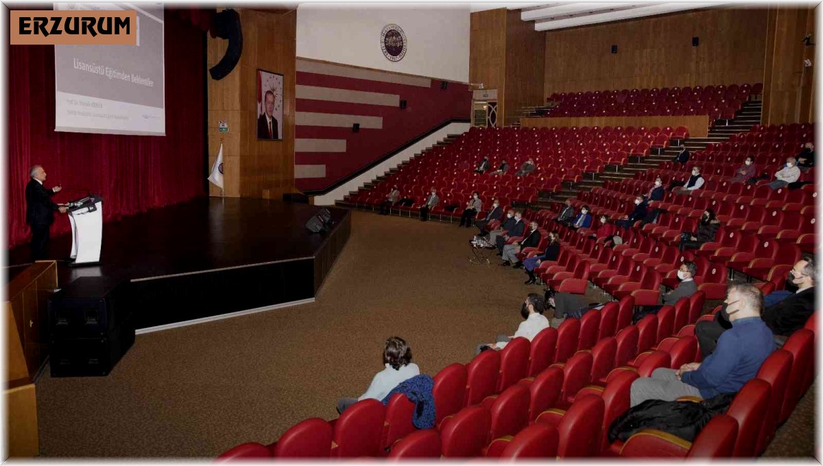 Araştırma Üniversitesi sürecinin ilk toplantısı enstitü müdürleri ile gerçekleştirildi