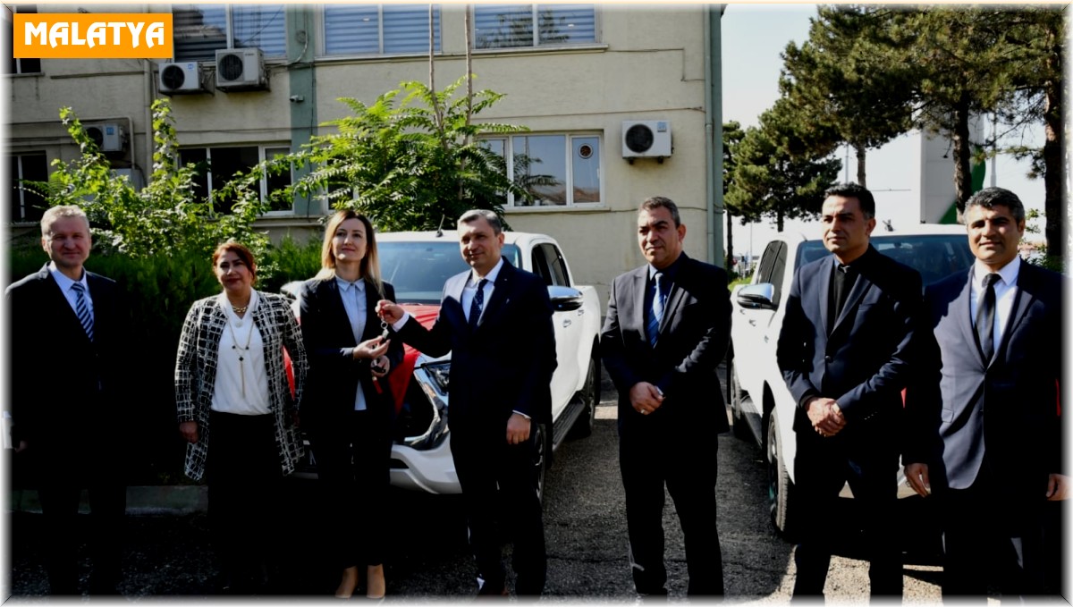 Arazi şartlarında görev için YİKOB'a 2 araç