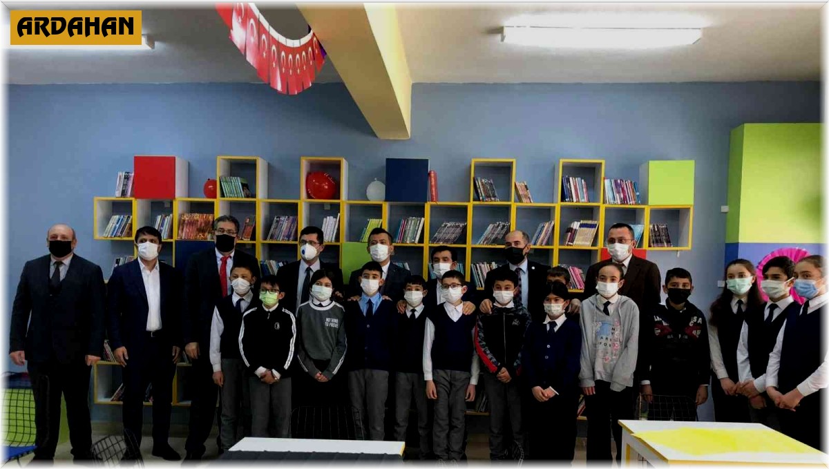 ARDA-FED'den kütüphane açılışı