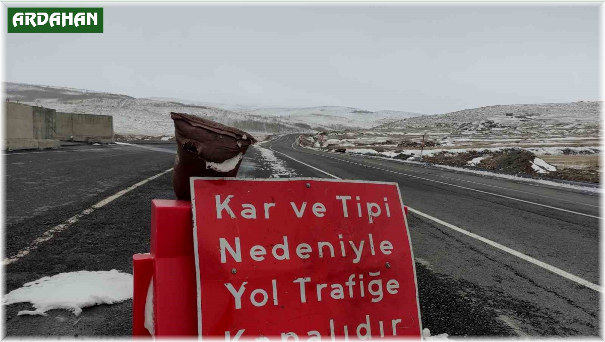Ardahan-Artvin Karayolu ağır tonajlı araçların geçişine kapatıldı