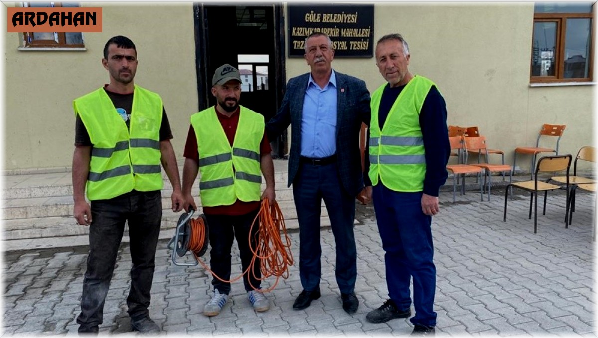 Ardahan Belediyesinden Göle'ye önemli hizmet