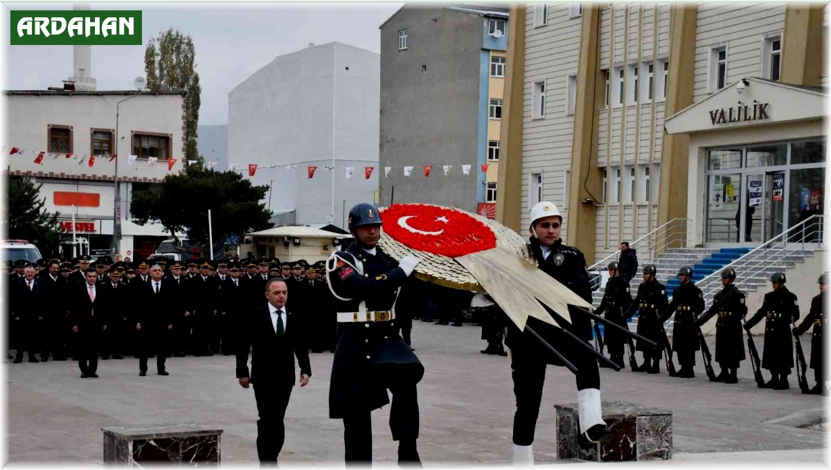 Ardahan'da 10 Kasım Atatürk'ü anma etkinliği