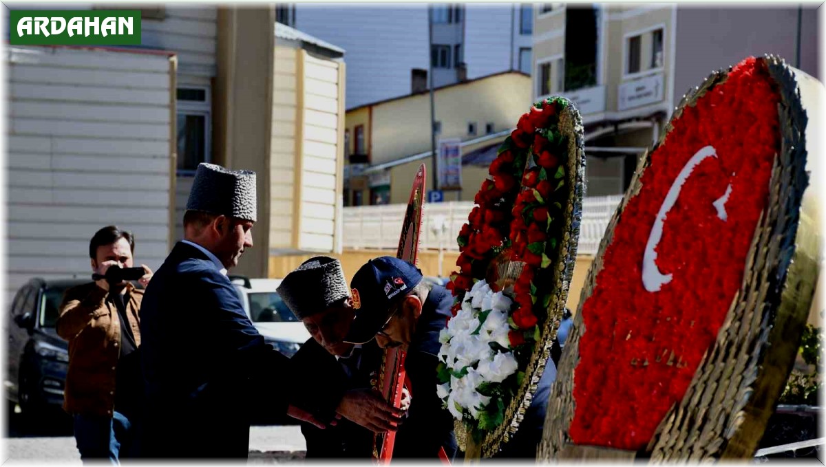 Ardahan'da 19 Eylül Gaziler Günü törenle kutlandı