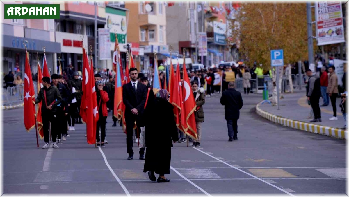 Ardahan'da 29 Ekim coşkuyla kutlandı